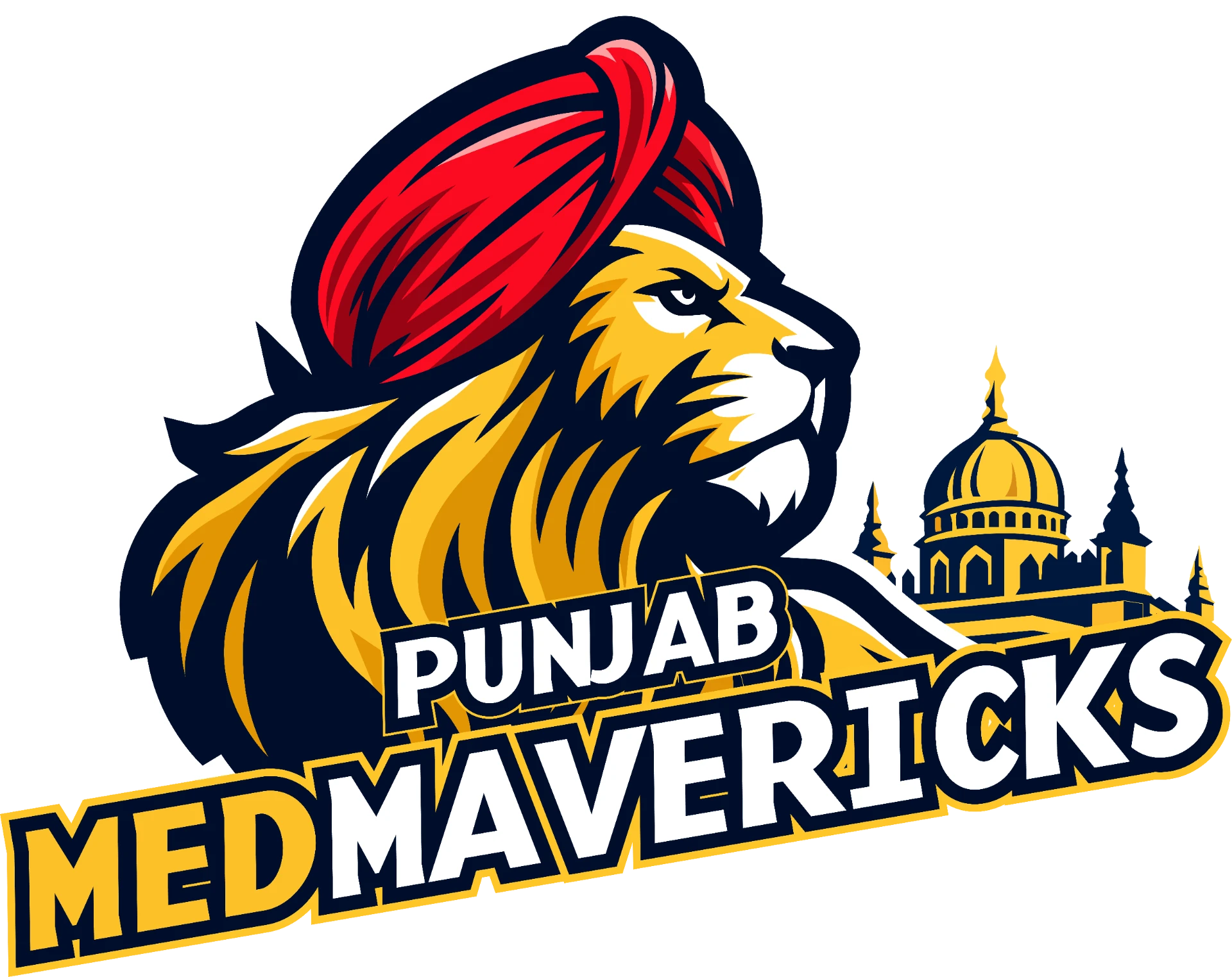 Punjab MedMavericks official logo