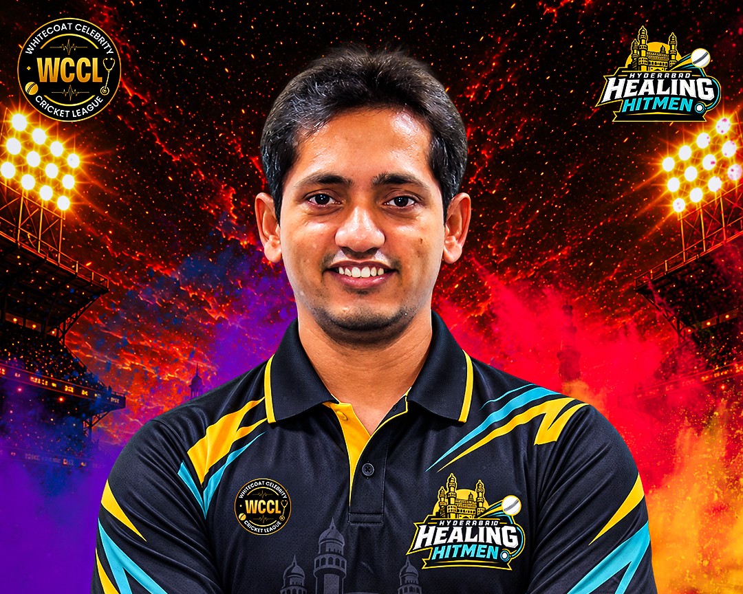 Dr. Anand Agroya — icon player, Hyderabad Healing Hitmen