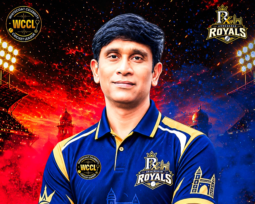 Dr. Mukesh Patel — icon player, Ahmedabad Rx Royals