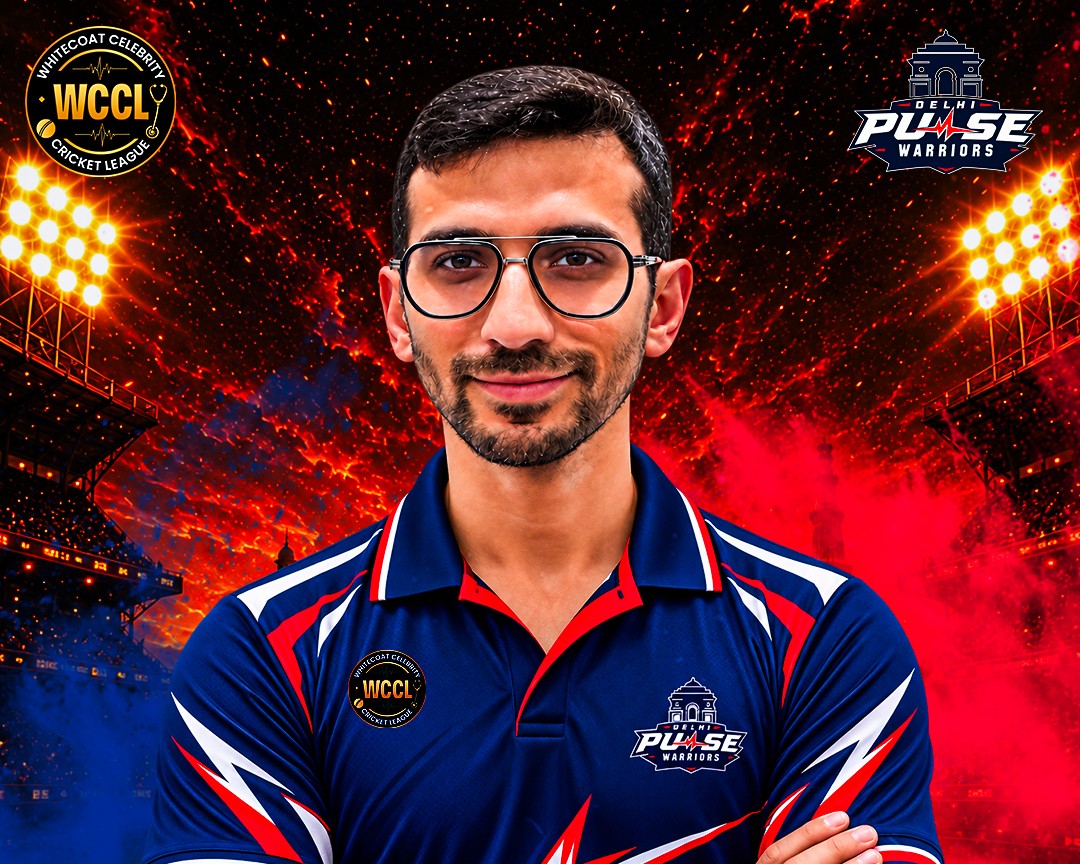 Dr. Sidhant Narula — icon player, Delhi Pulse Warriors